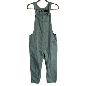 UCM United Change Makers Organic Cotton Dungaree Overalls Sage Green Size S
